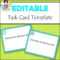 Editable Task Card Templates - Bkb Resources within Task Cards Template