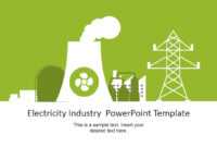 Electricity Industry Powerpoint Template pertaining to Nuclear Powerpoint Template