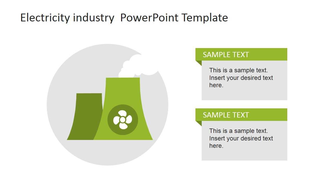 Electricity Industry Powerpoint Template – Slidemodel With Regard To Nuclear Powerpoint Template