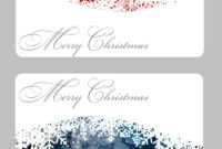 Elegant Christmas Card Template for Christmas Photo Cards Templates Free Downloads