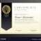 Elegant Diploma Award Certificate Template Design Throughout Template For Certificate Of Award