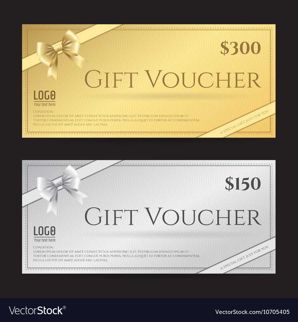 Elegant Gift Card Or Gift Voucher Template In Elegant Gift Certificate Template
