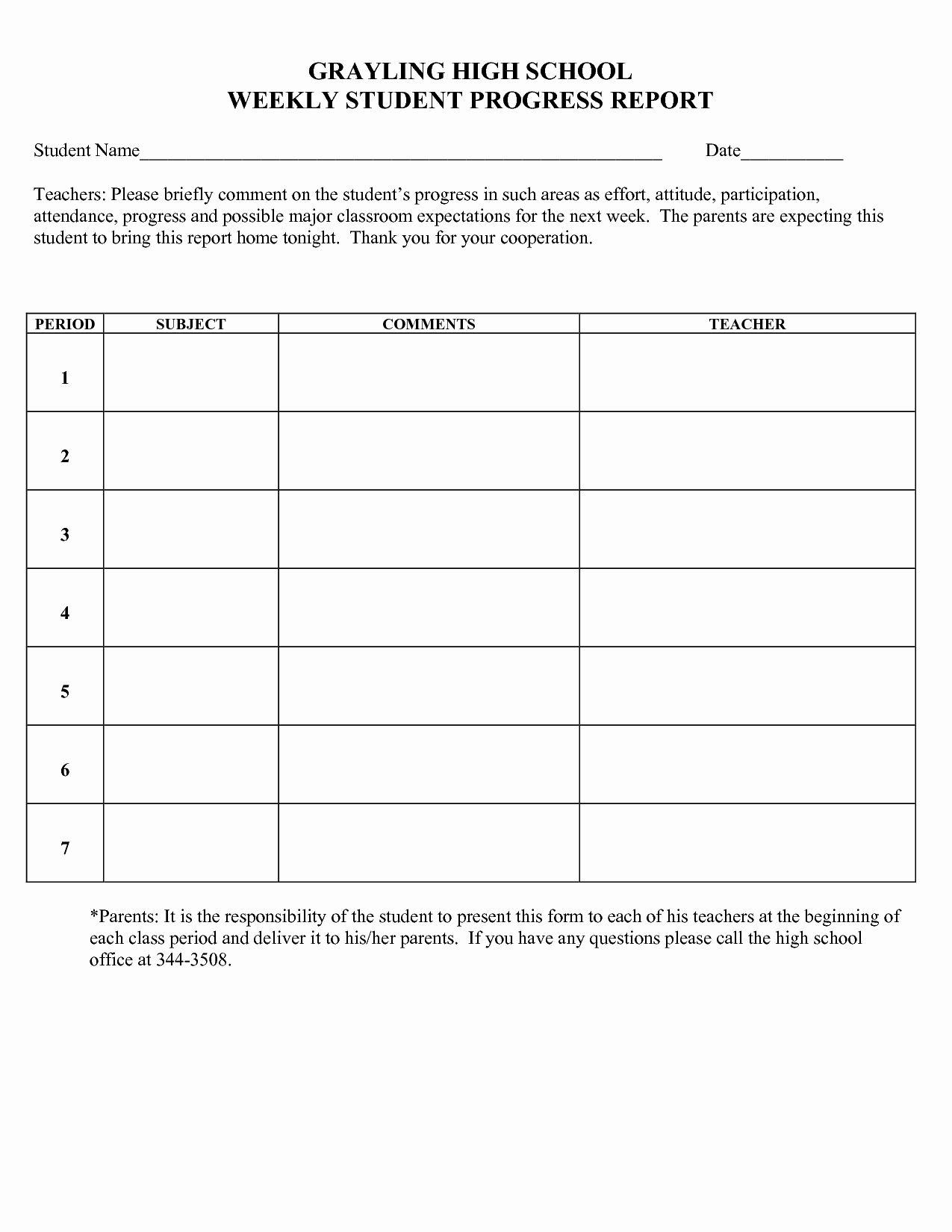 Elementary Progress Report Templates – Beyti.refinedtraveler.co Pertaining To Middle School Report Card Template