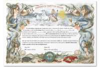 Equator Certificate in Crossing The Line Certificate Template