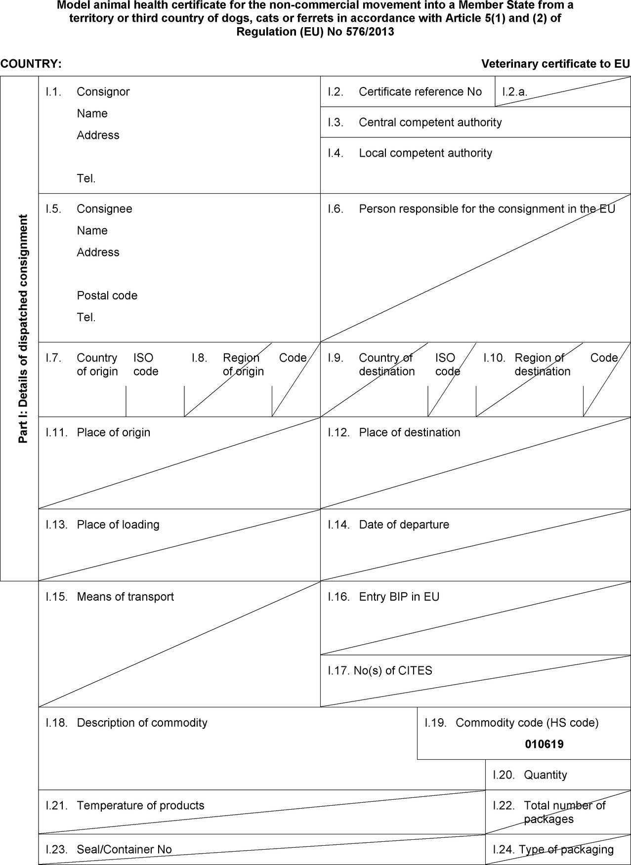 Eur Lex – 32016R0561 – En – Eur Lex Inside Veterinary Health Certificate Template