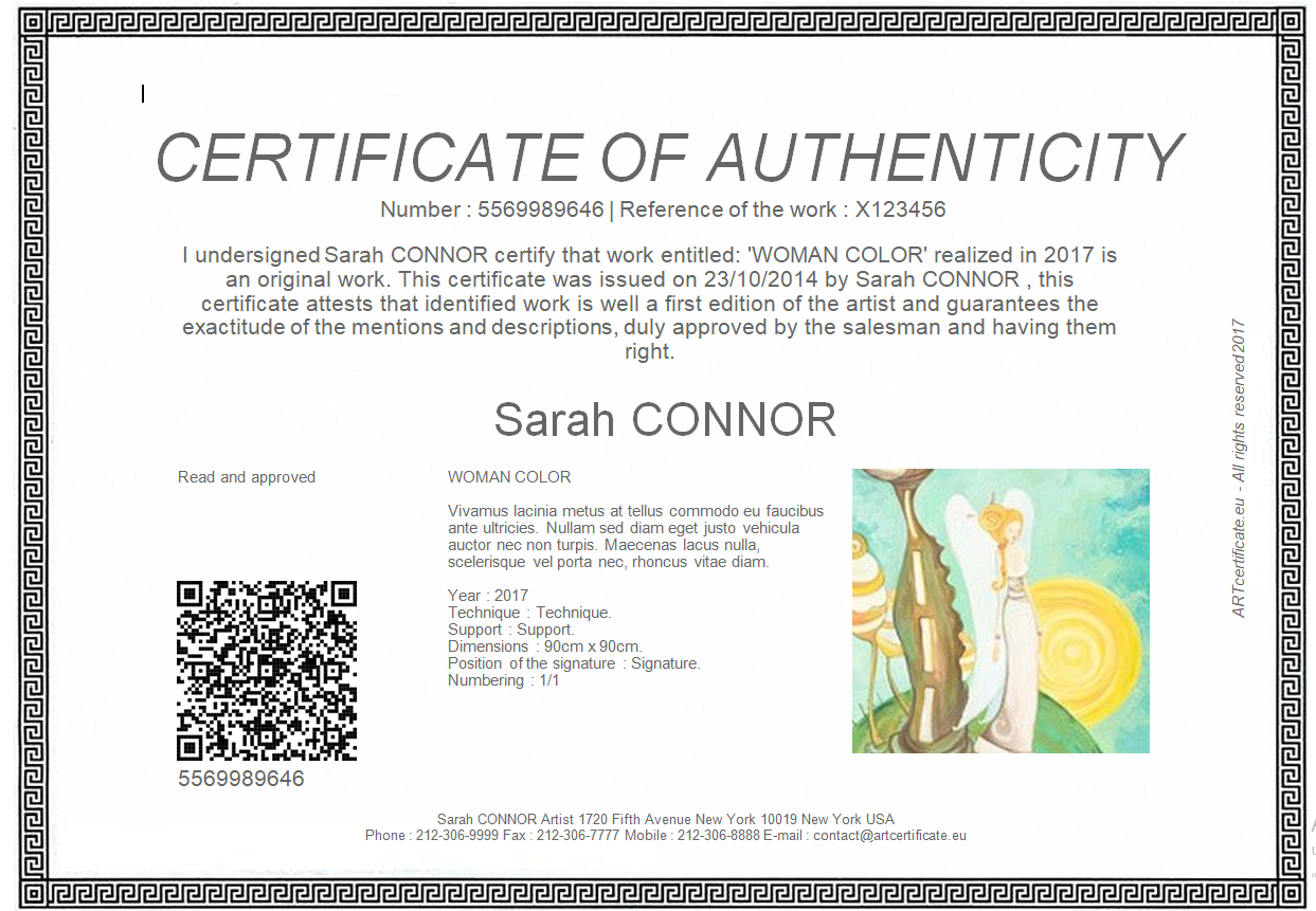 Everything You Need To Know About Coa + Certificate Of Inside Certificate Of Authenticity Photography Template