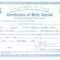 🥰free Printable Certificate Of Birth Sample Template🥰 Regarding Build A Bear Birth Certificate Template