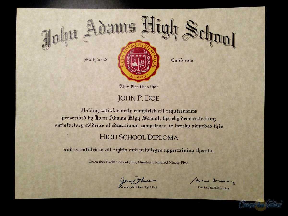Fake Diplomas For Fake Diploma Certificate Template