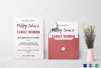 Family Reunion Invitation Card Template in Reunion Invitation Card Templates