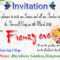Farewell Invitation Cards Designs Regarding Farewell Invitation Card Template