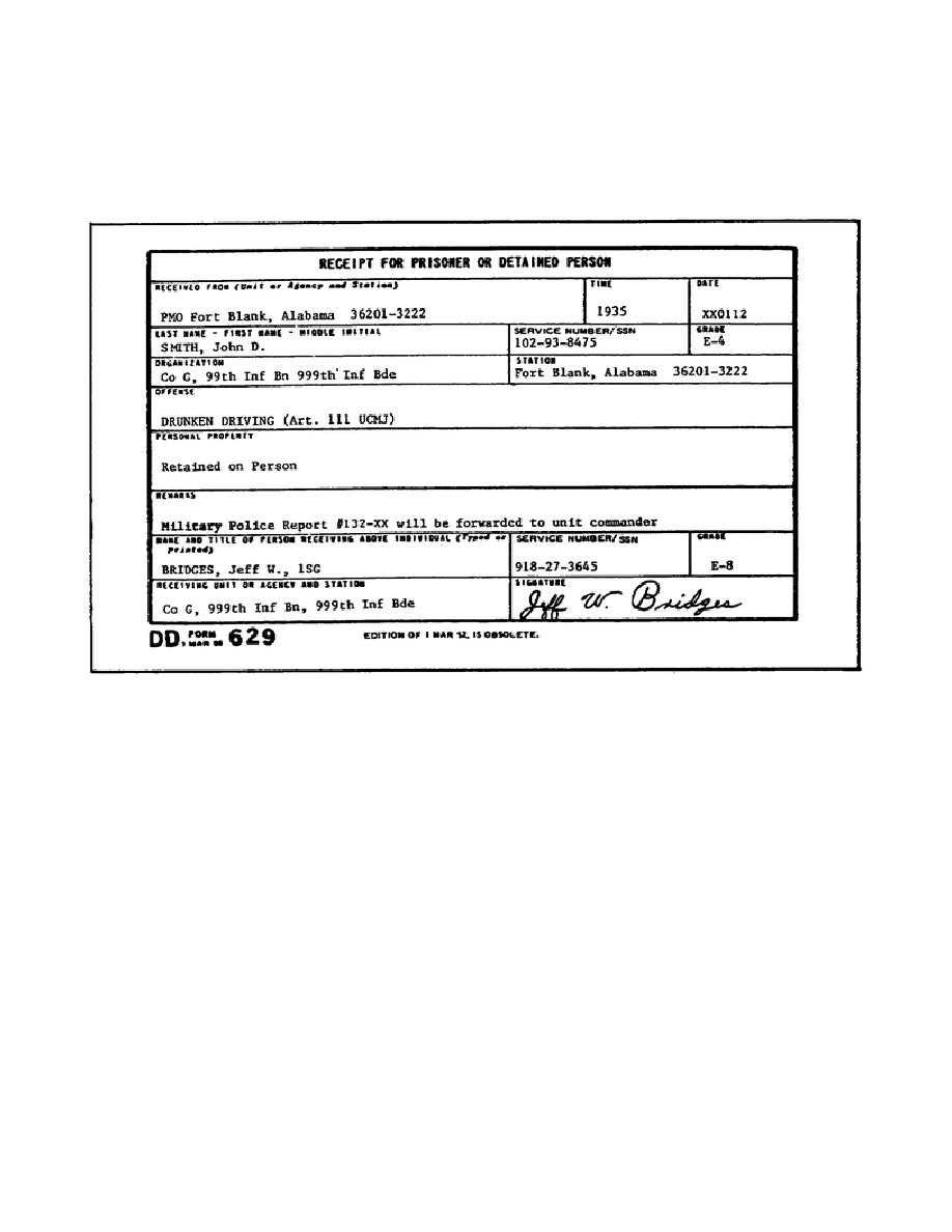 Figure 2 2. Dd Form 629. For Usmc Meal Card Template
