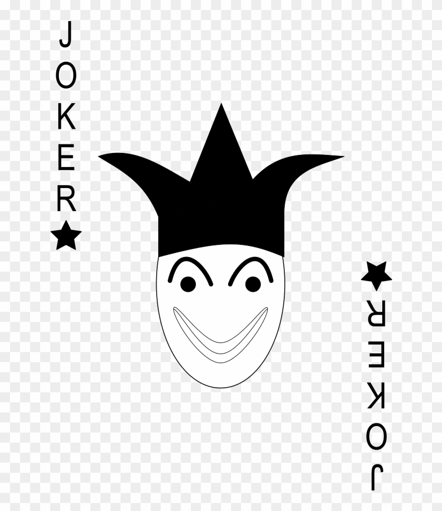 File Cards Black Svg – Joker Transparent Card Png Clipart Regarding Joker Card Template