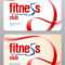 Fitness Club Membership Card Design Template. Inside Gym Membership Card Template