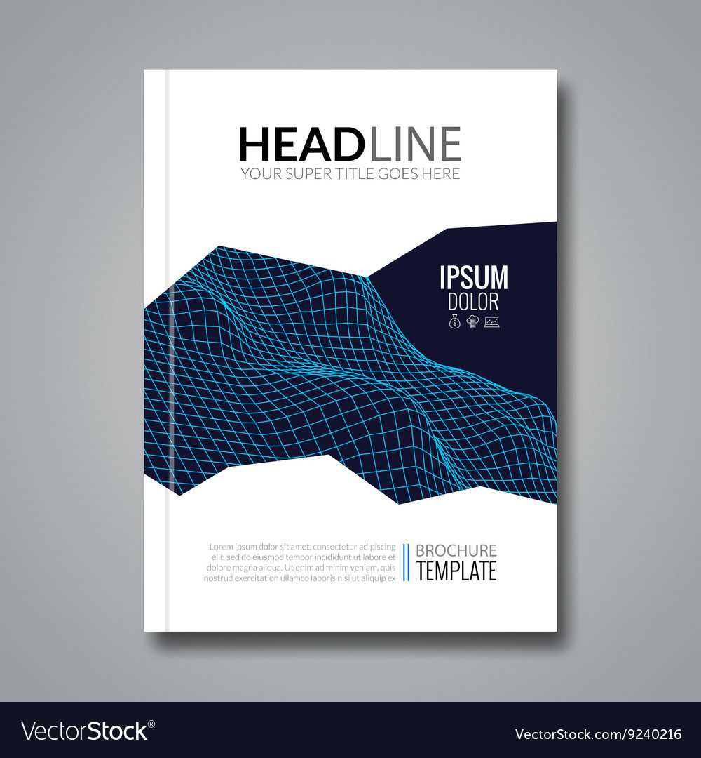 Flyer Template Technology Brochure Layout Inside Ai Brochure Templates Free Download