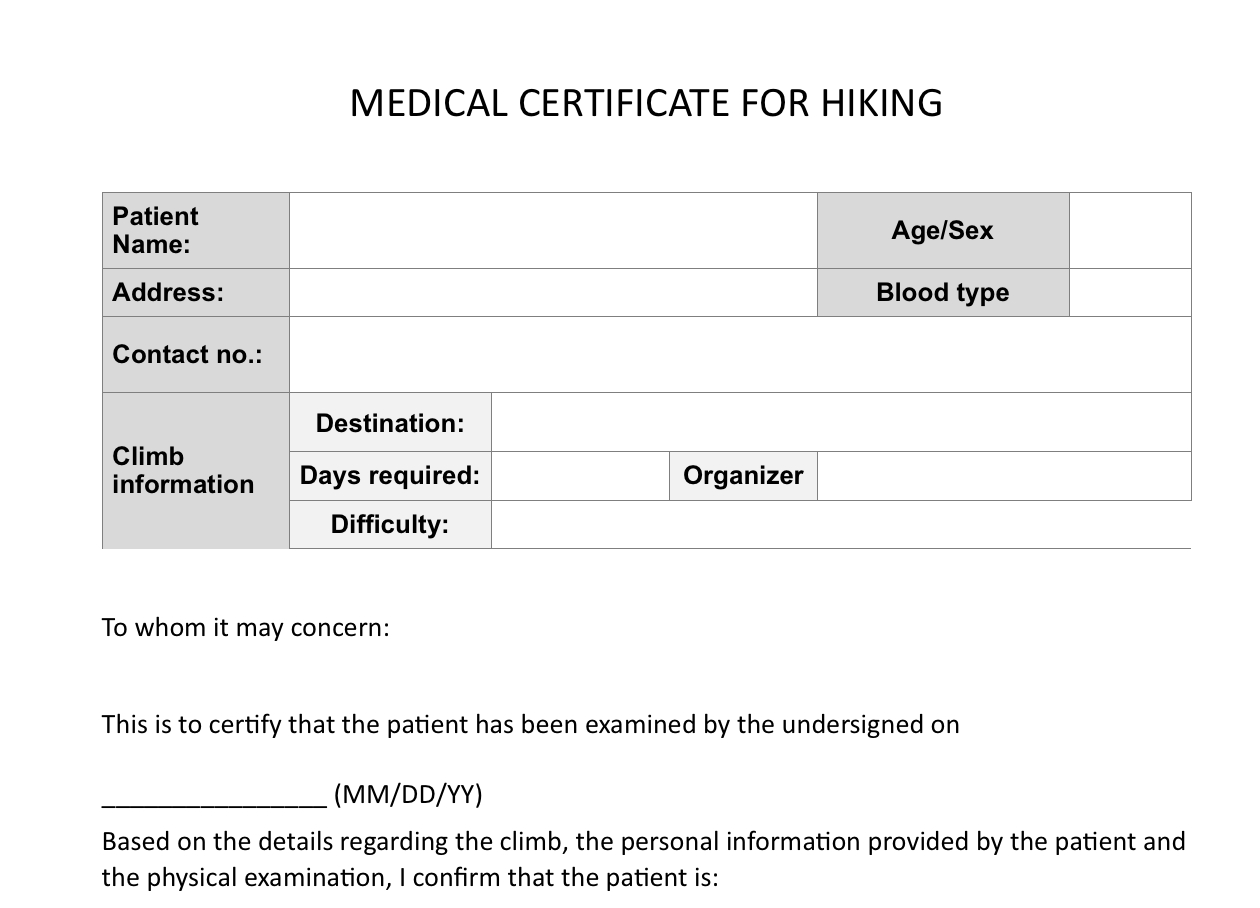 Format For Medical Certificate From Doctor – Beyti Intended For Australian Doctors Certificate Template
