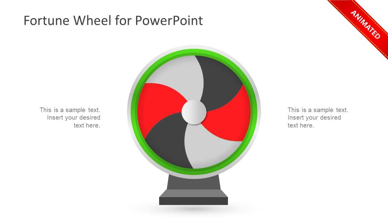 Fortune Wheel Powerpoint Template Regarding Wheel Of Fortune Powerpoint Template