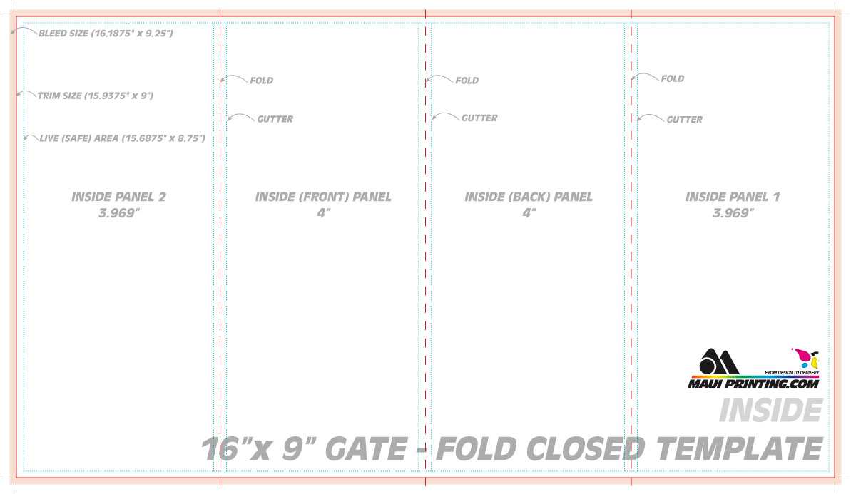 Four Fold Brochure Templates – Horizonconsulting.co Inside 4 Regarding Brochure 4 Fold Template