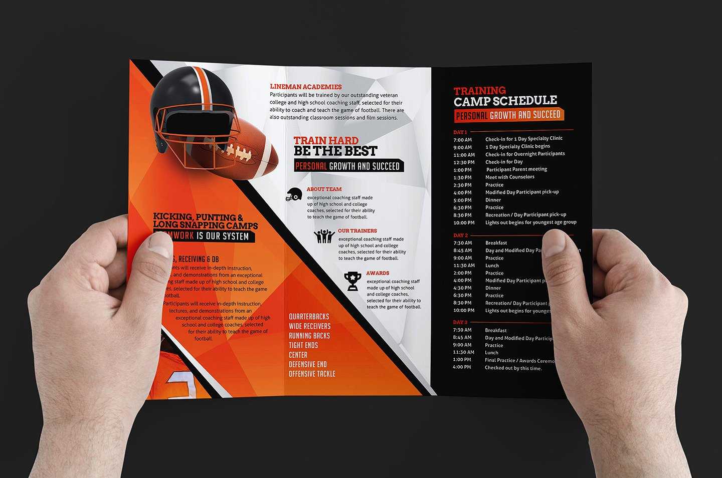Free 12+ Training Brochure Designs In Word | Psd | Ai | Eps Inside Training Brochure Template