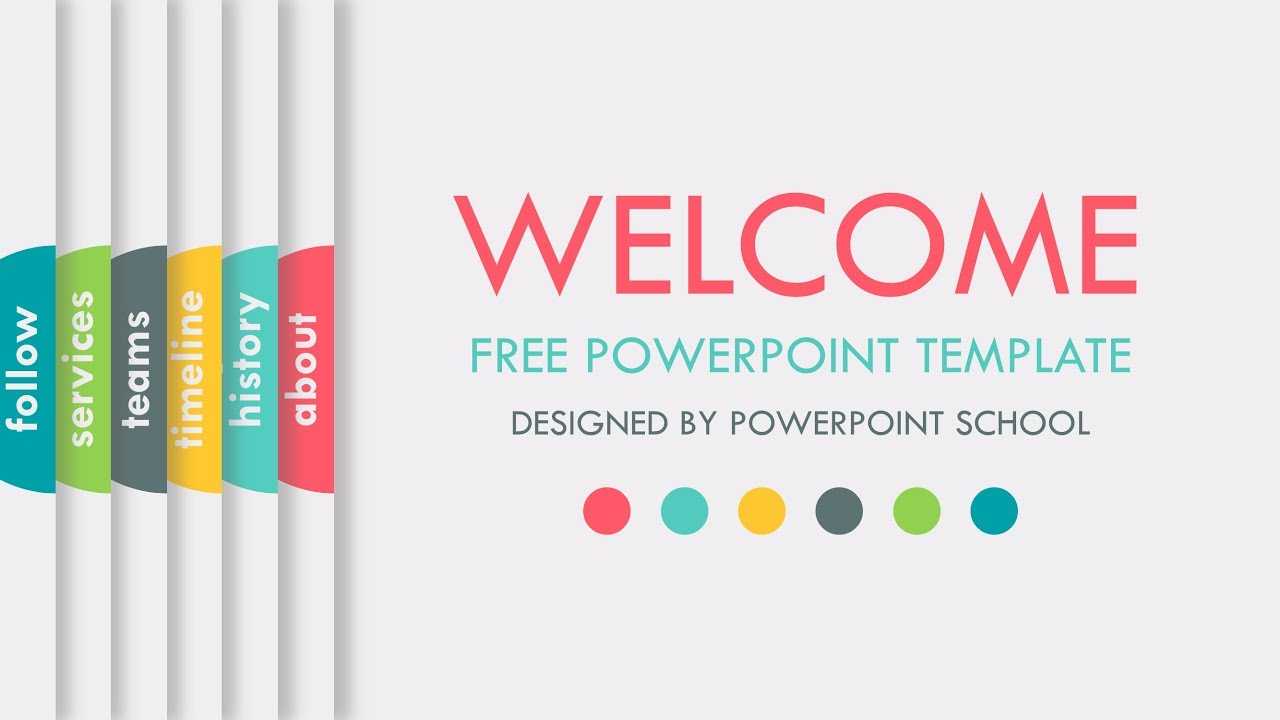 Free Animated Powerpoint Slide Template Within Powerpoint Animation Templates Free Download