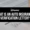 Free Auto Insurance Verification Letter – Pdf | Word Within Auto Insurance Card Template Free Download