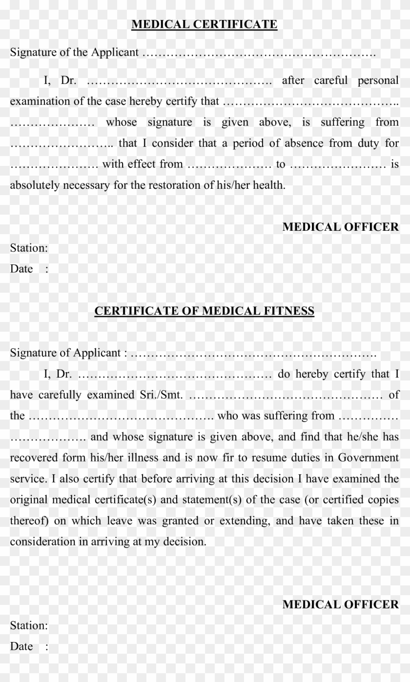 Free Blank Medical Certificate Templates At Within Free Fake Medical Certificate Template