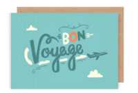 Free Bon Voyage, Download Free Clip Art, Free Clip Art On in Bon Voyage Card Template