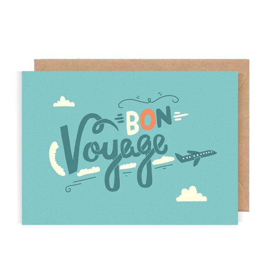 Bon Voyage Card Template - Great Professional Templates