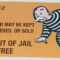 Free Card: A Get Out Of Jail Free Card Pertaining To Get Out Of Jail Free Card Template