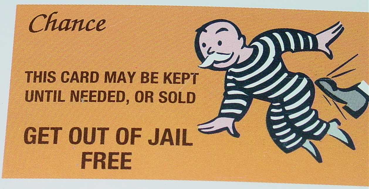 Free Card: A Get Out Of Jail Free Card Pertaining To Get Out Of Jail Free Card Template