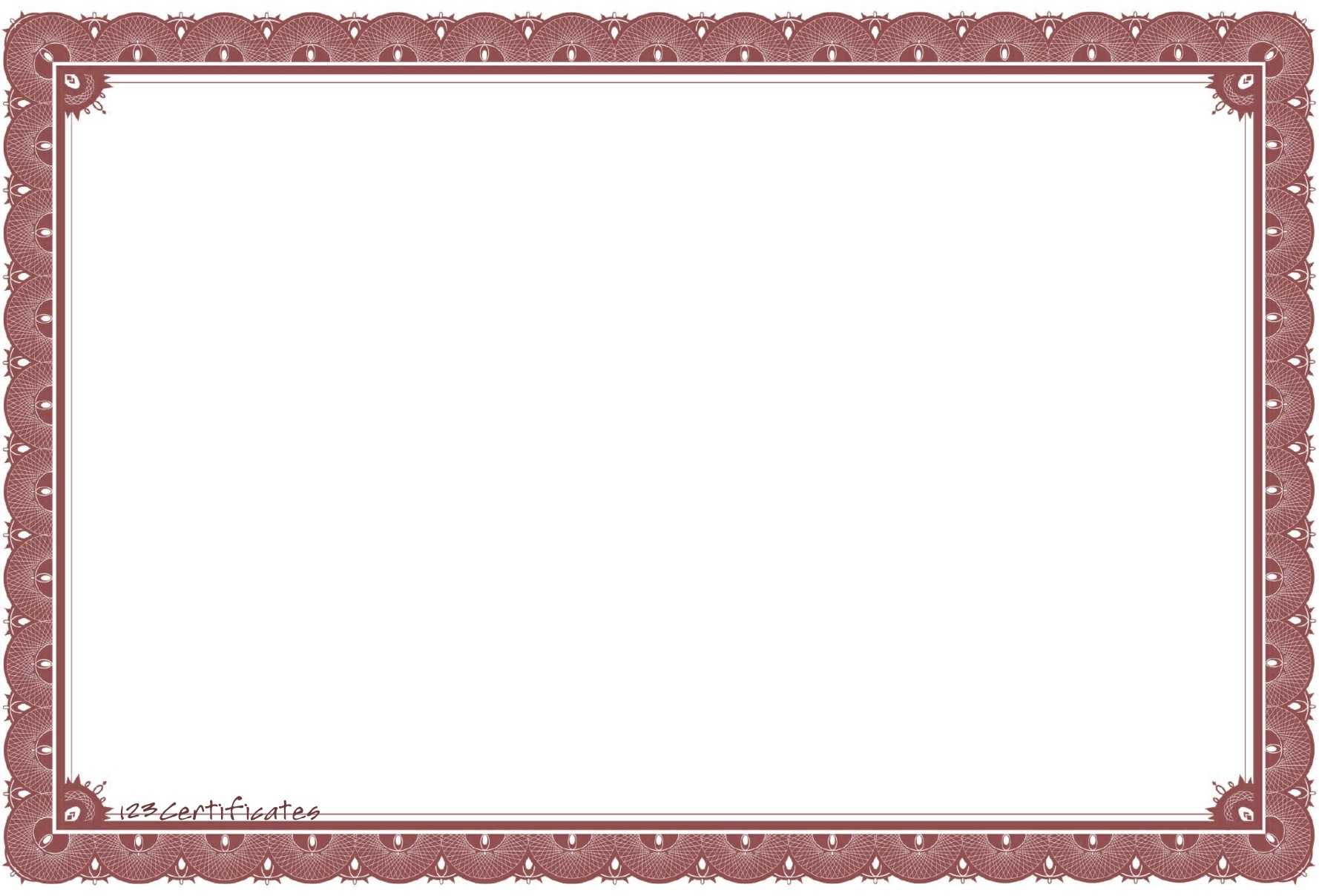 Free Certificate Border, Download Free Clip Art, Free Clip Pertaining To Free Printable Certificate Border Templates