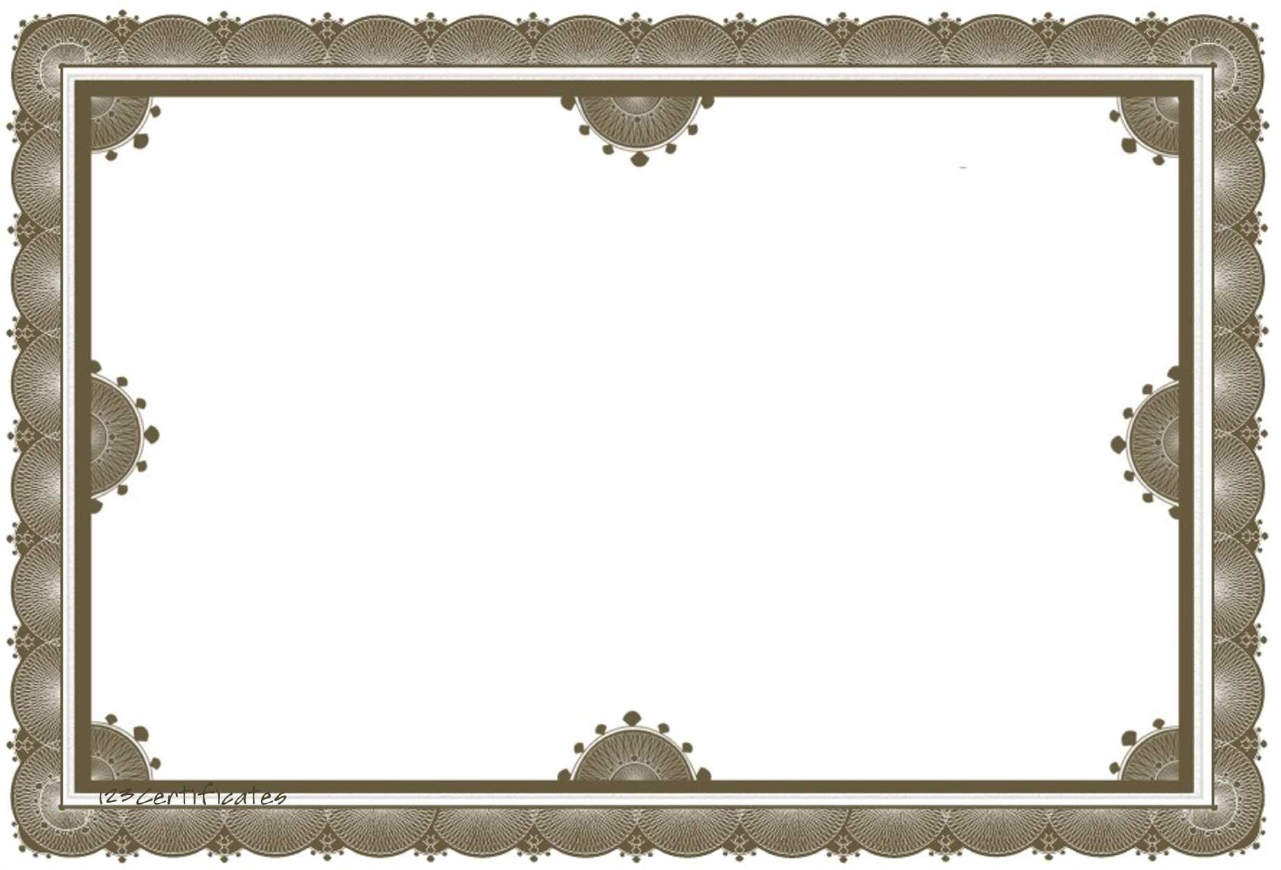 Free Certificate Border, Download Free Clip Art, Free Clip Throughout Certificate Border Design Templates