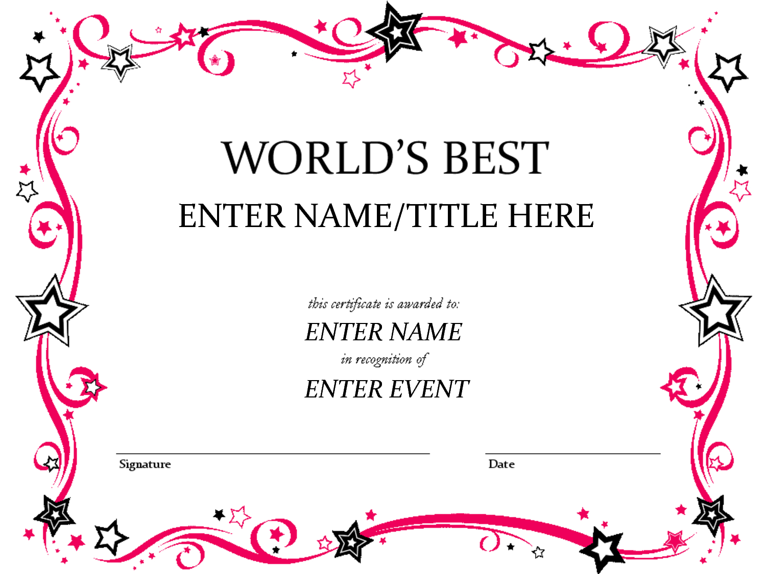 Free Certificate Template, Download Free Clip Art, Free Clip For Free Art Certificate Templates