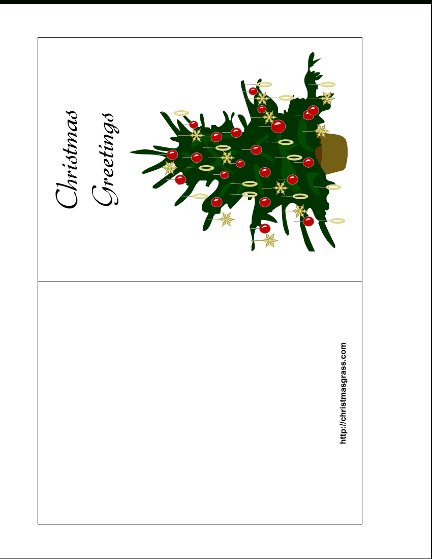 Free Christmas Greeting Card Templates Printable ] – Of Throughout Template For Cards To Print Free