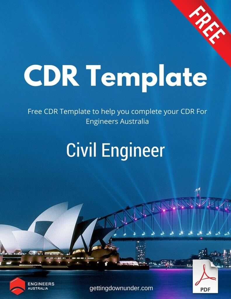 Free Civil Engineer Cdr Template – Getting Down Under Pertaining To Engineering Brochure Templates Free Download