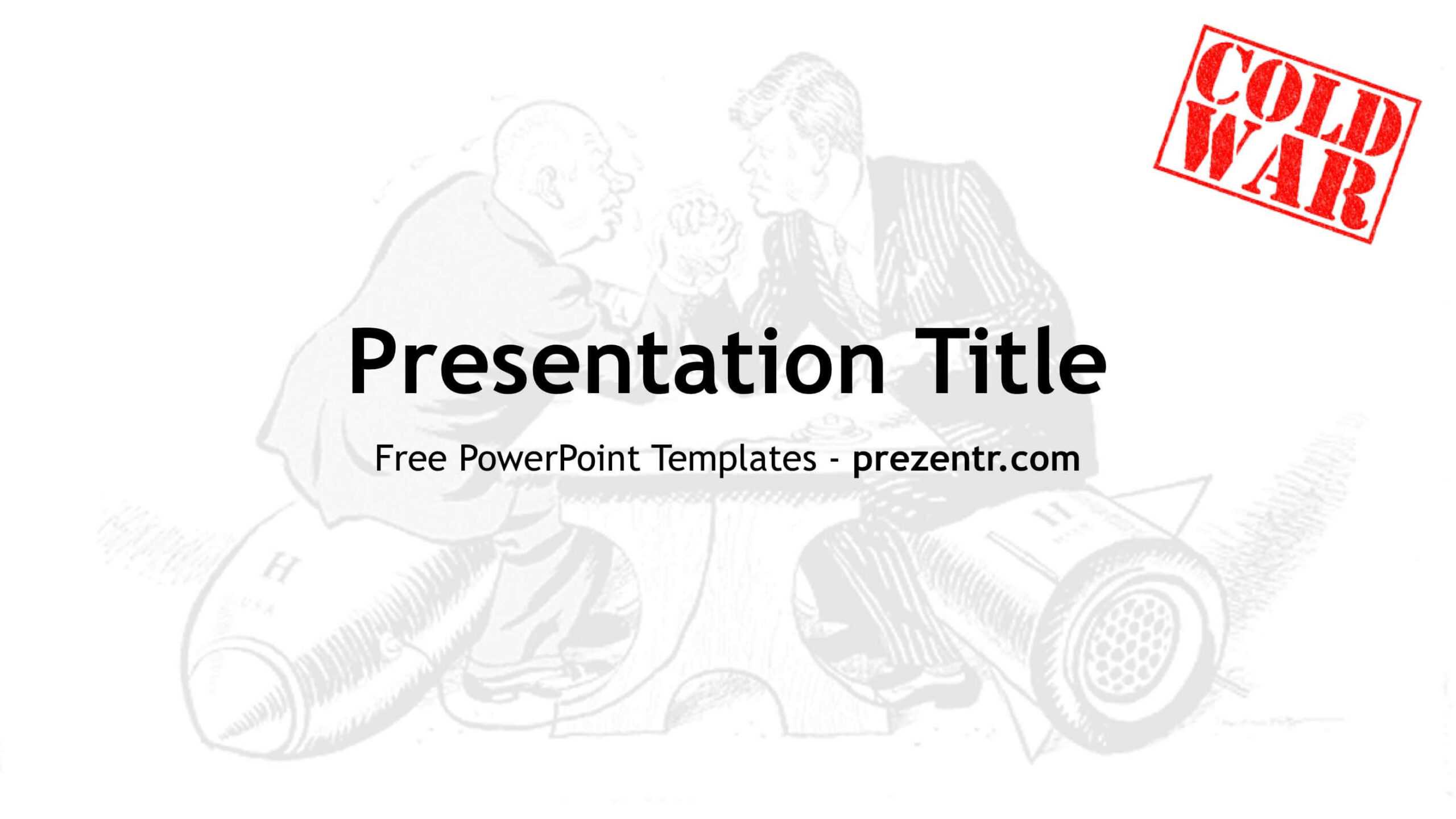 Free Cold War Powerpoint Template – Prezentr Ppt Templates With Nuclear Powerpoint Template