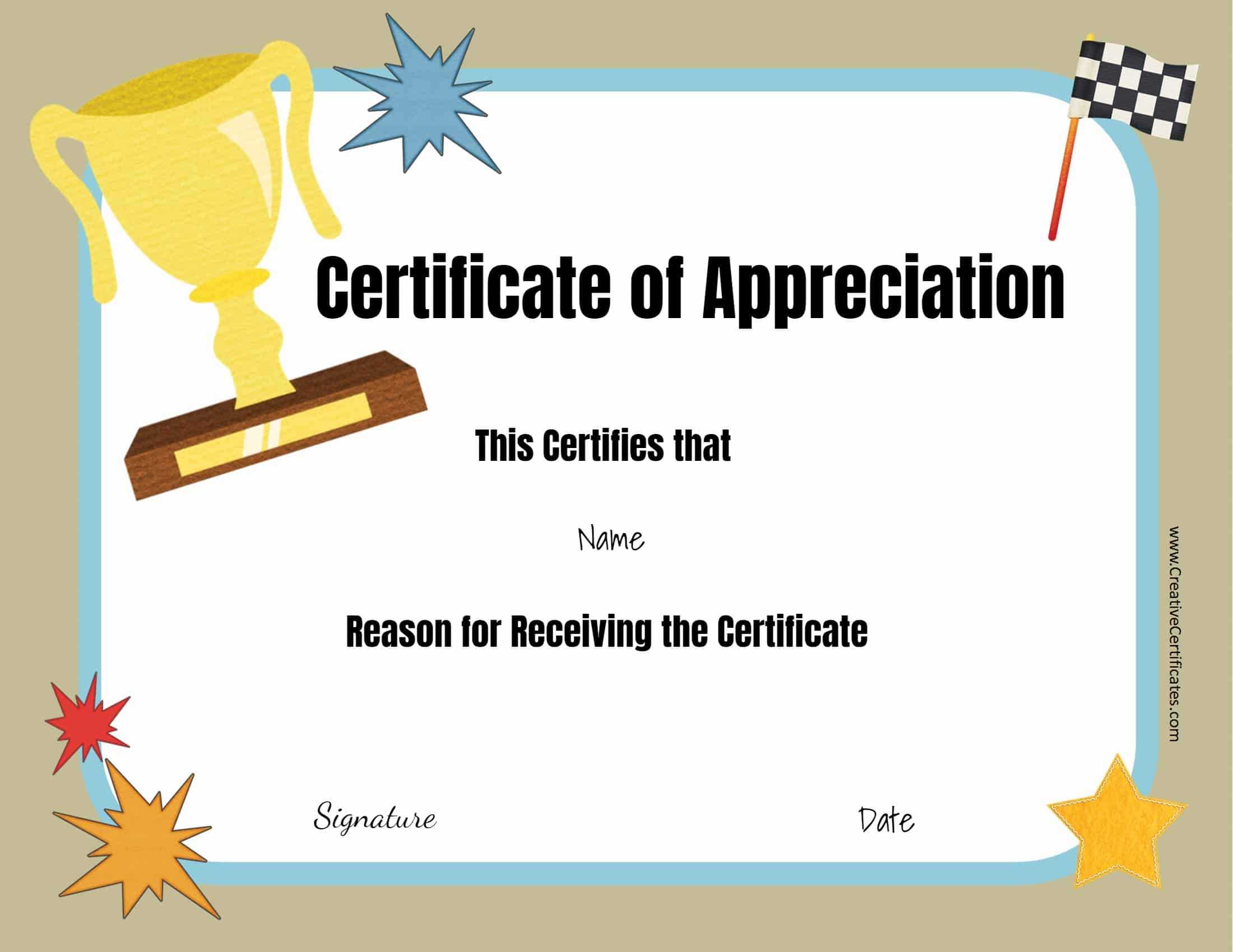 Free Custom Certificate Templates | Instant Download Throughout Superlative Certificate Template