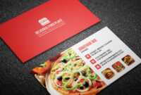 Free Delicious Food Business Card On Behance with regard to Food Business Cards Templates Free