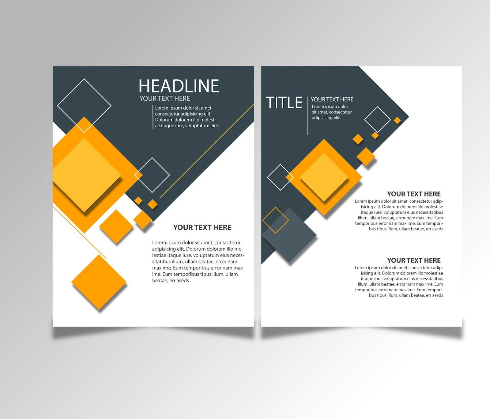 Free Download Brochure Design Templates Ai Files – Ideosprocess Pertaining To Illustrator Brochure Templates Free Download
