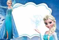 Free Frozen Invitation Template - Printable – Bagvania inside Frozen Birthday Card Template