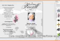 Free Funeral Cards - Beyti.refinedtraveler.co inside Memorial Cards For Funeral Template Free