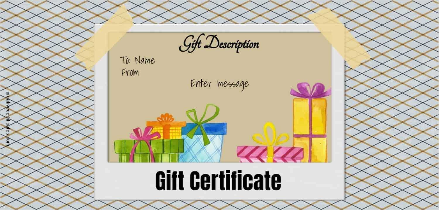 Free Gift Certificate Template | 50+ Designs | Customize With Regard To Graduation Gift Certificate Template Free