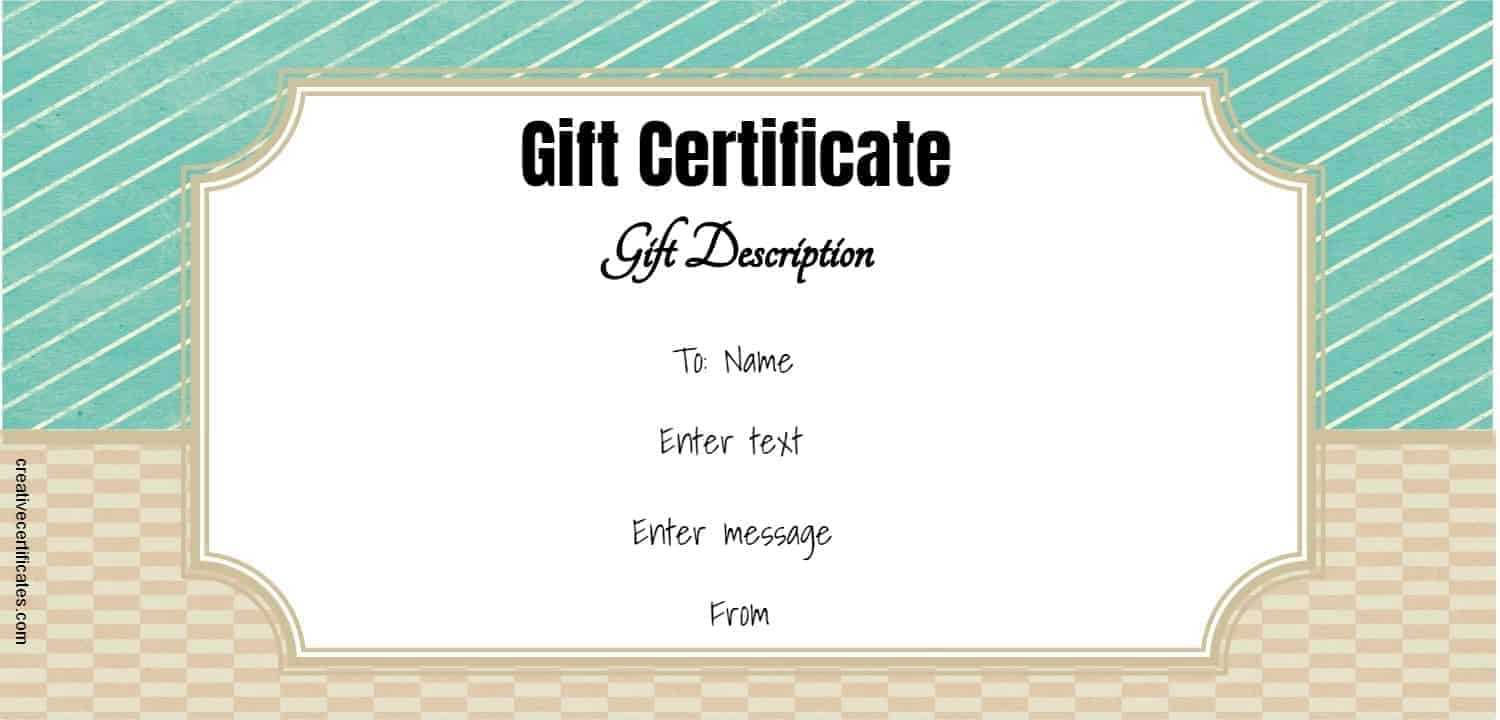 Free Gift Certificate Template | 50+ Designs | Customize With Regard To Magazine Subscription Gift Certificate Template