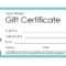 Free Gift Certificate Templates You Can Customize intended for Magazine Subscription Gift Certificate Template