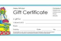 Free Gift Certificate Templates You Can Customize with regard to Graduation Gift Certificate Template Free