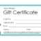 Free Gift Certificate Templates You Can Customize With Regard To Graduation Gift Certificate Template Free