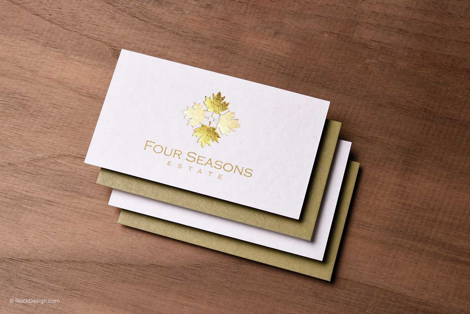 Free Gold Foil Texture Visiting Card Templates | Rockdesign For Paper Source Templates Place Cards