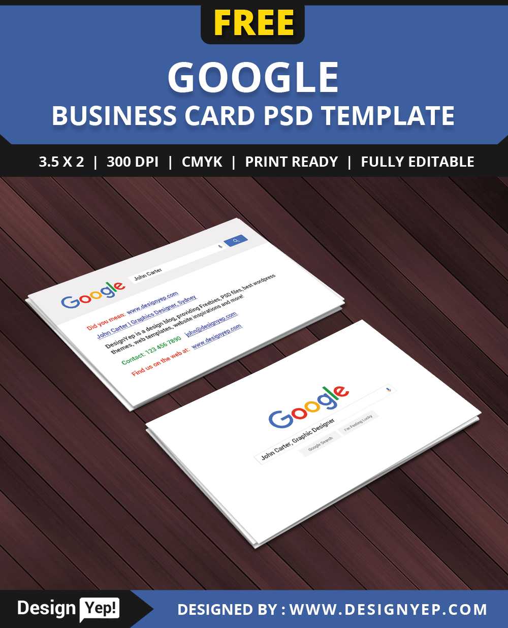 Free Google Interface Business Card Psd Template On Behance Inside Google Search Business Card Template