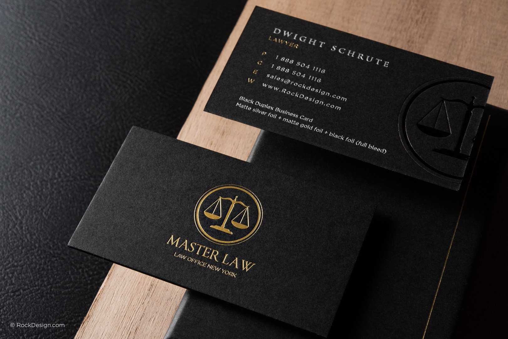 Free Lawyer Business Card Template | Rockdesign With Legal Business Cards Templates Free