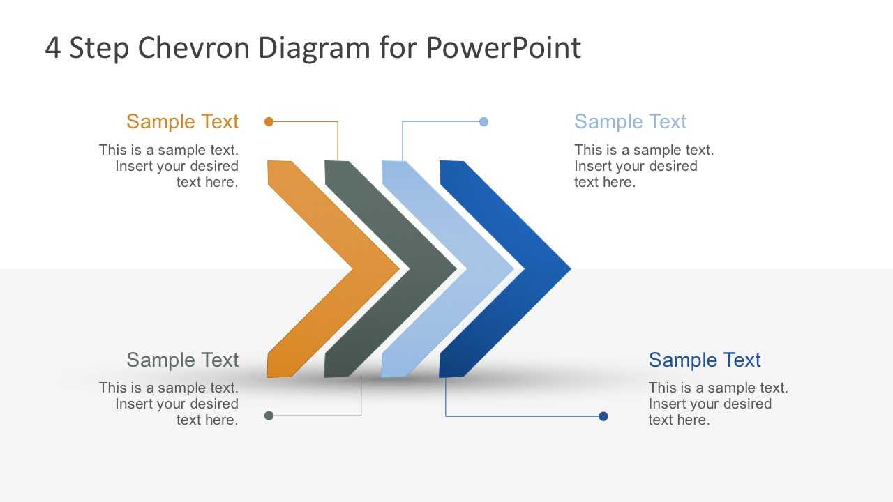 Free Modern Chevron Diagram For Powerpoint For Powerpoint Chevron Template