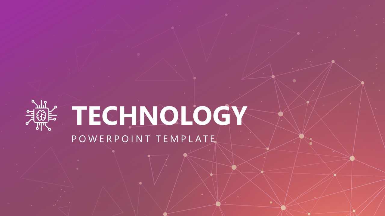 Free Modern Technology Powerpoint Template Inside High Tech Powerpoint Template